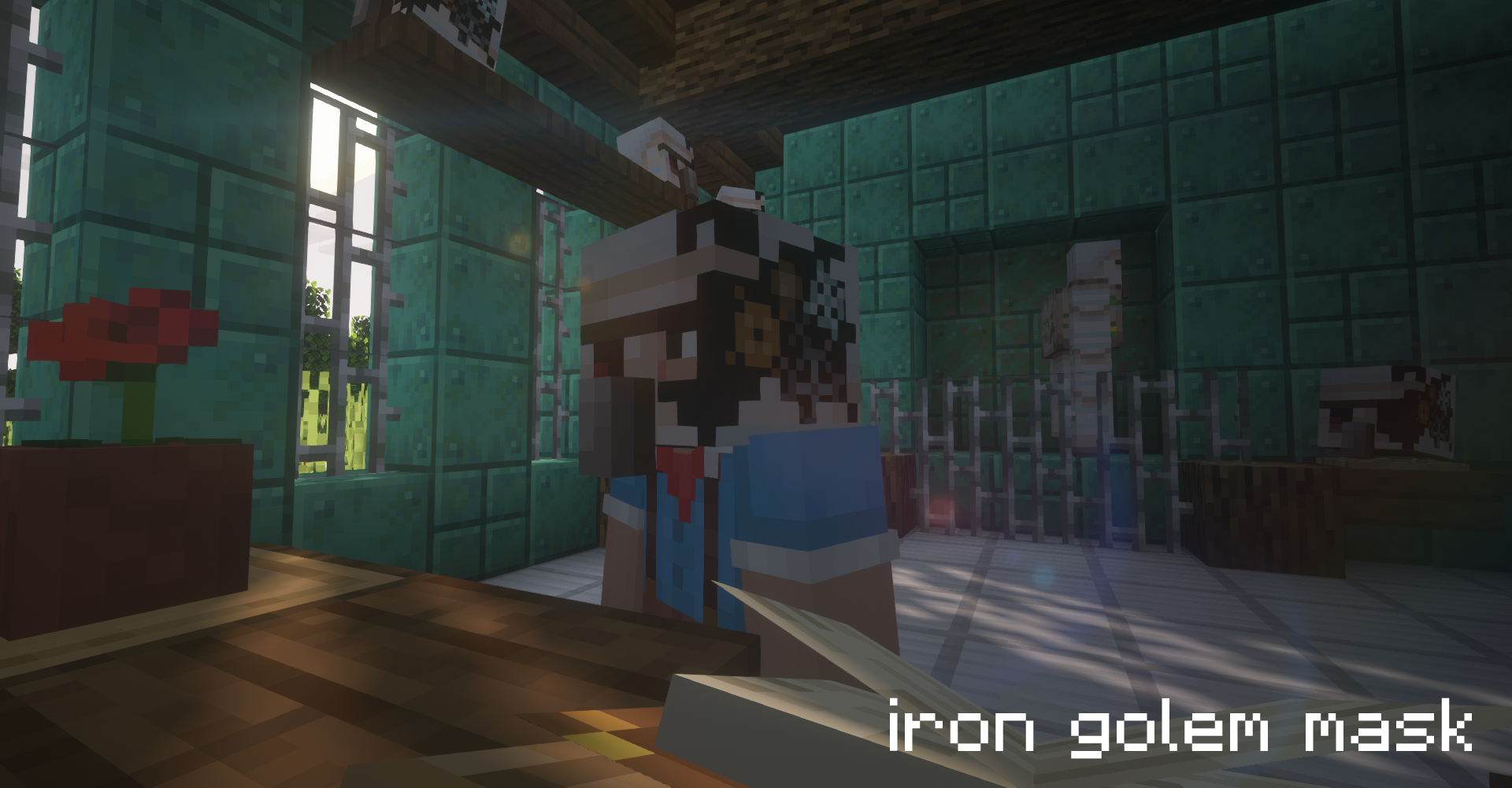 iron golem mask