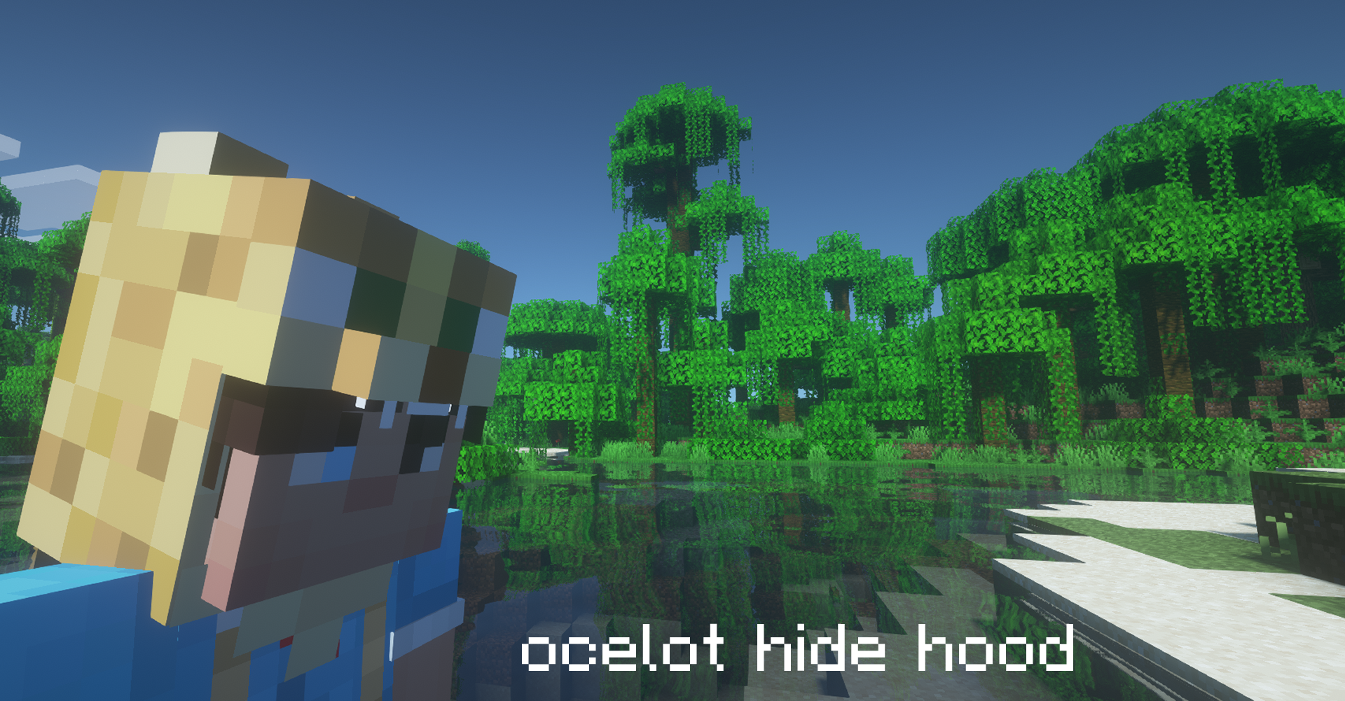 ocelot hide hood