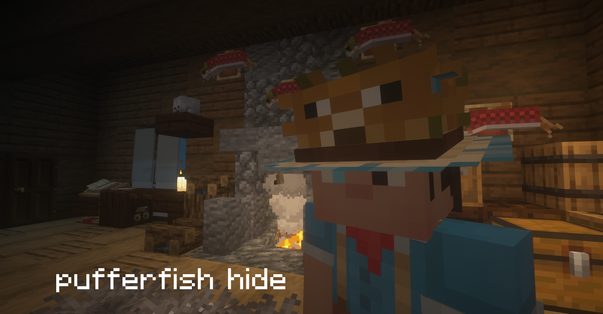 pufferfish hide