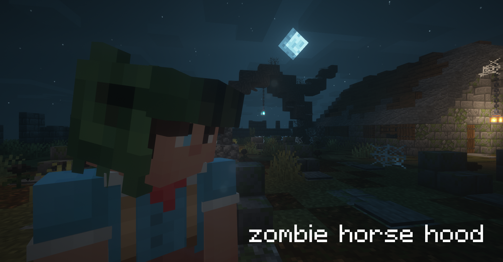 zombie horse hood