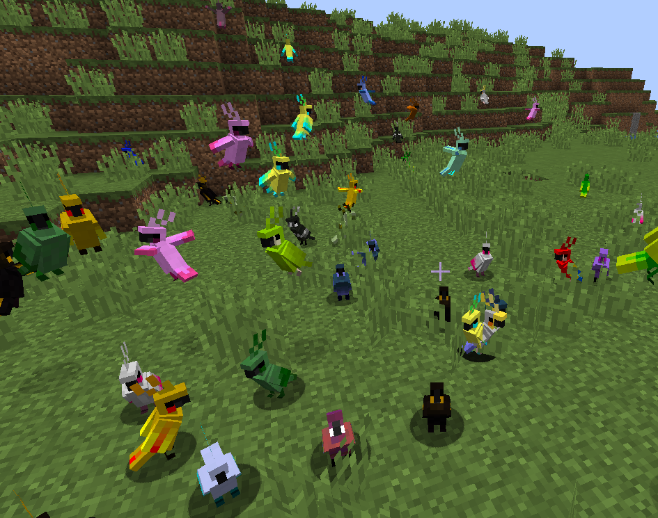 More Parrots Minecraft Resource Packs