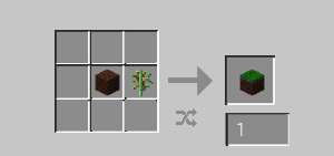 grassy soil making