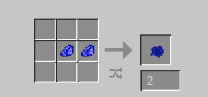 blue dye production