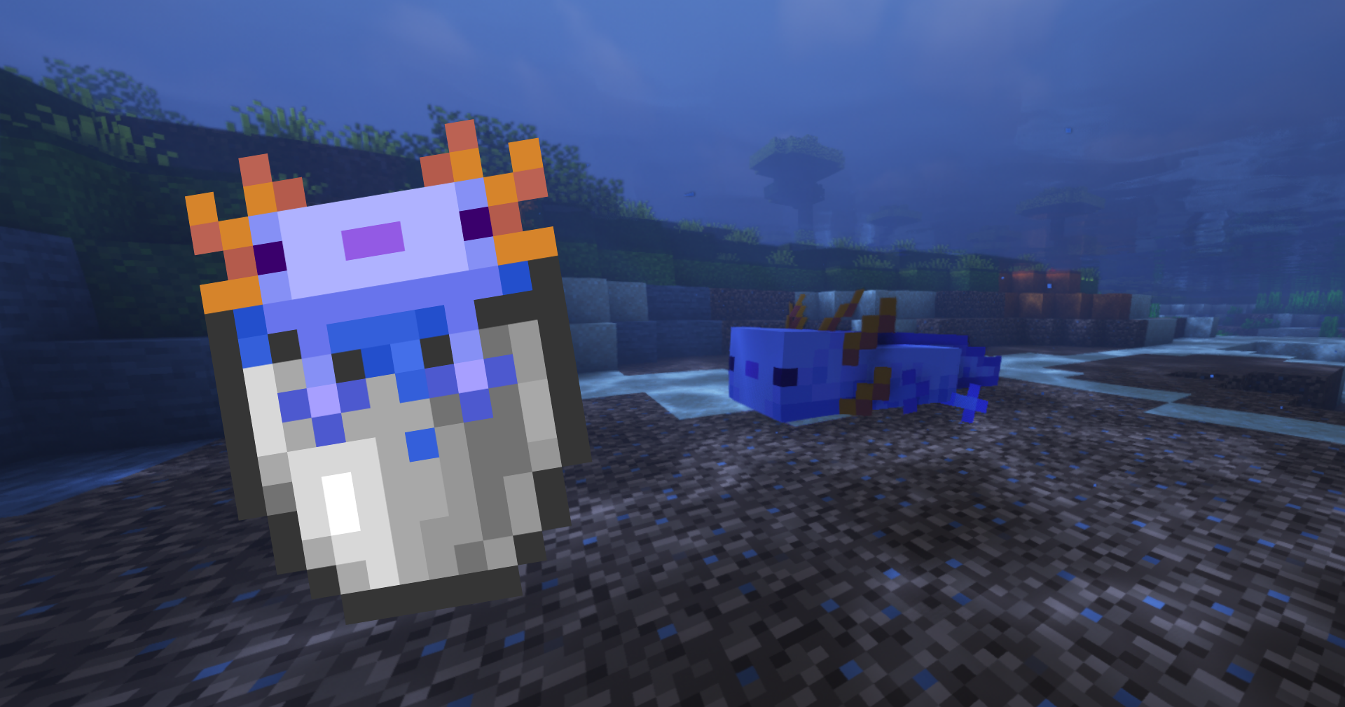 Colored Axolotls In Buckets Minecraft Resource Packs Curseforge
