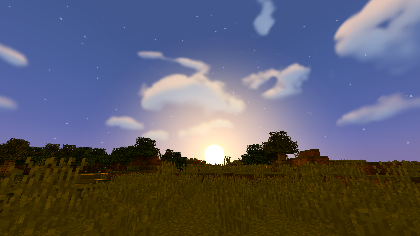 Skybox sunset/sunrise