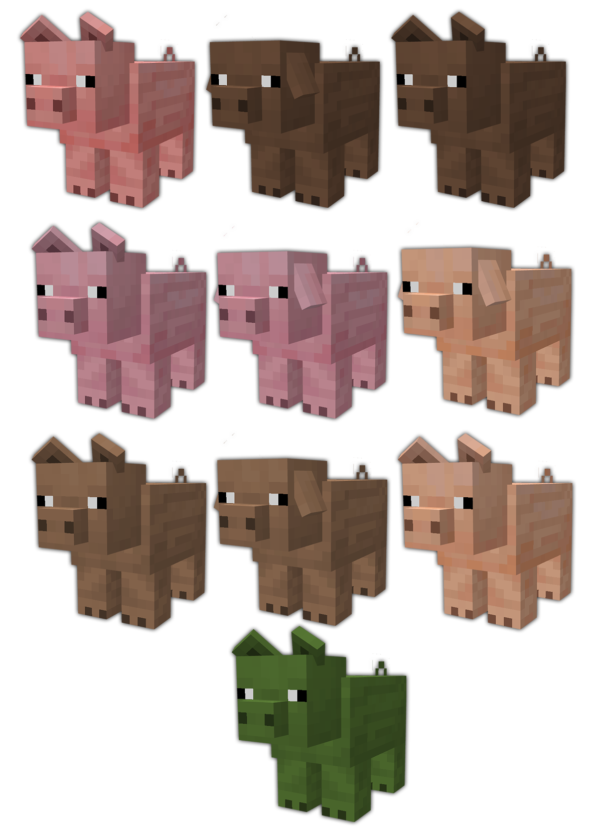 Normal Pig variants
