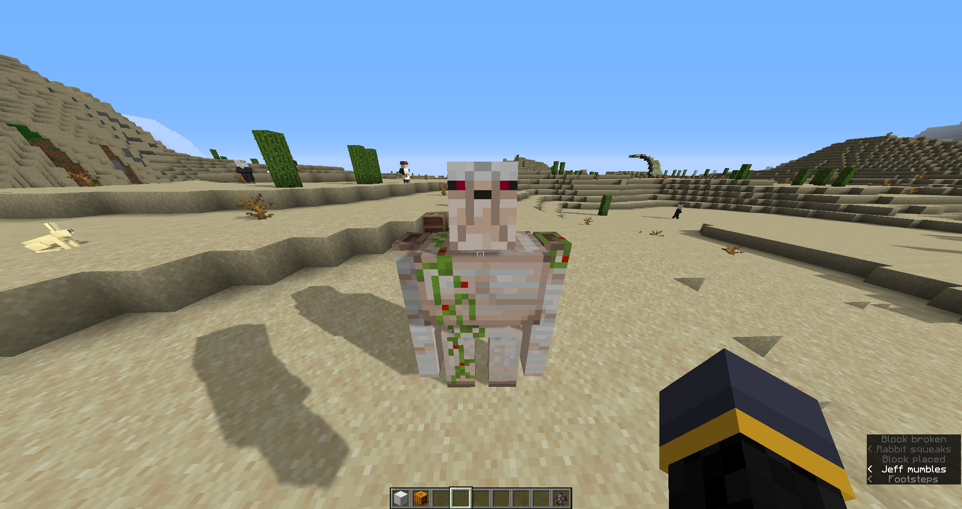 It's an Iron Golem
