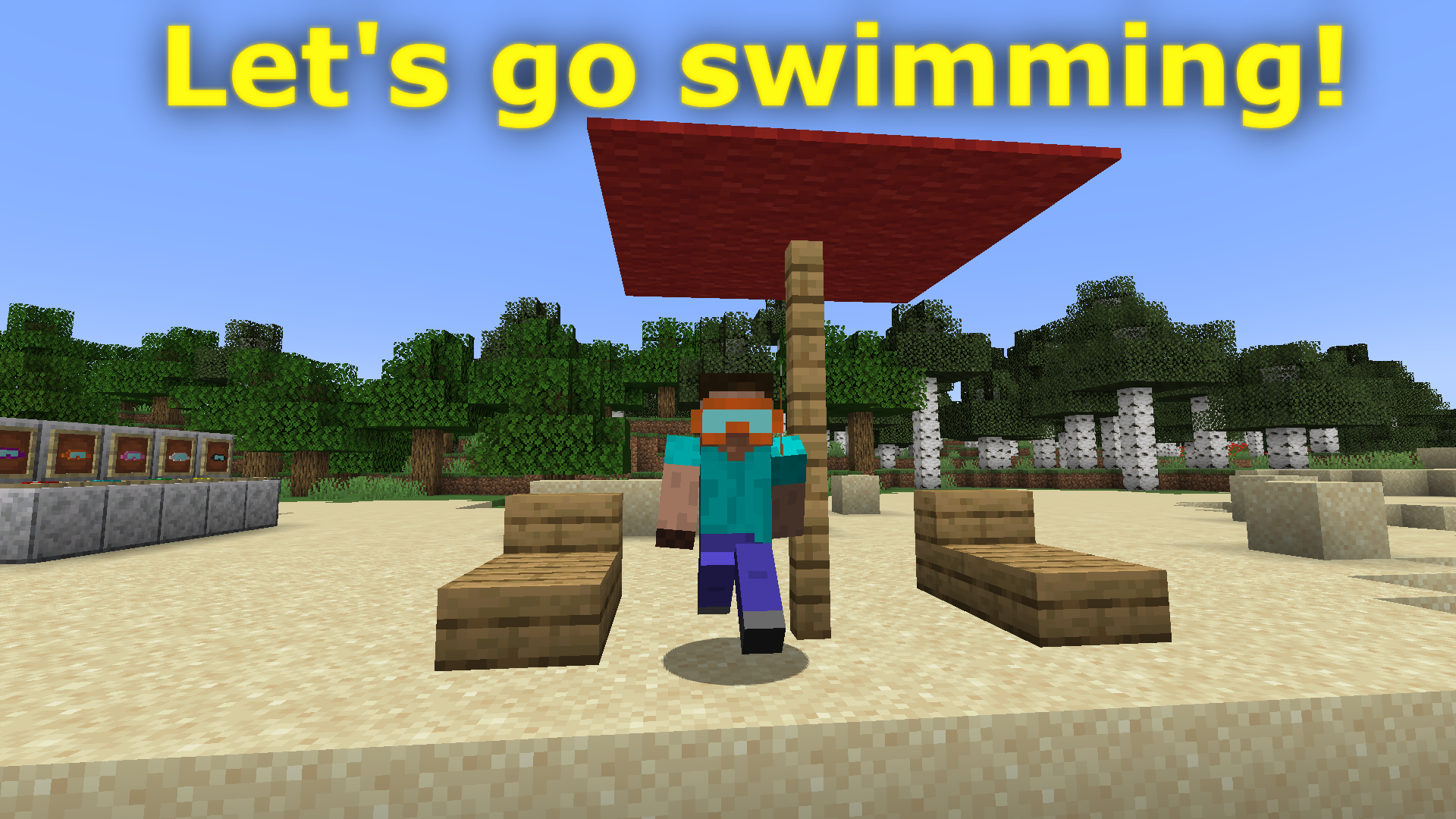 Let's go swimming!