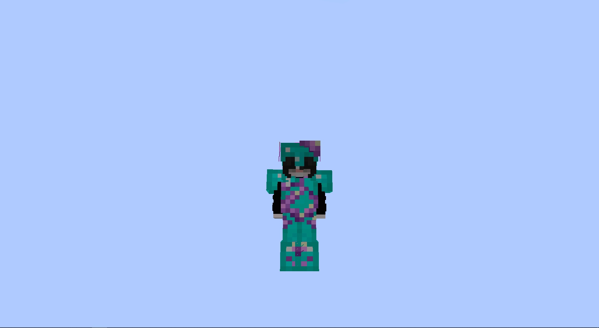 Diamond Armor with Amethyst