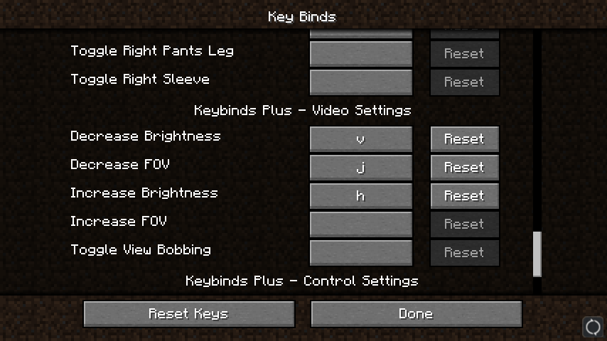 Keybinds Plus - Minecraft Mods - CurseForge