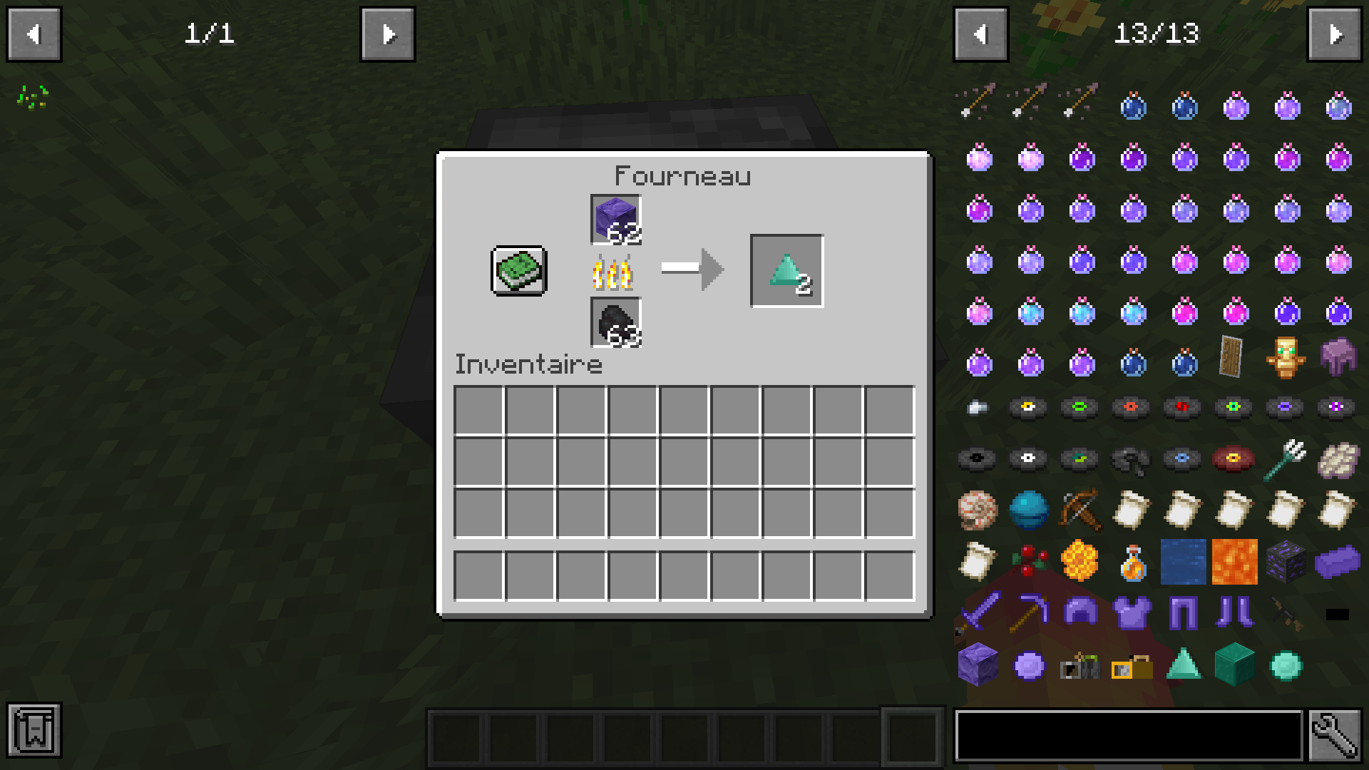 how to have the blue ore