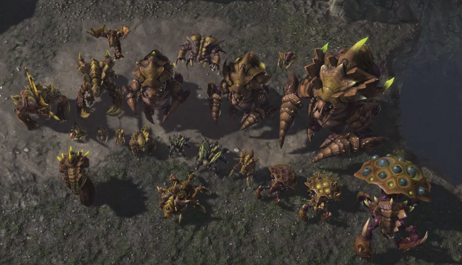 Regular Zerg Primal Units