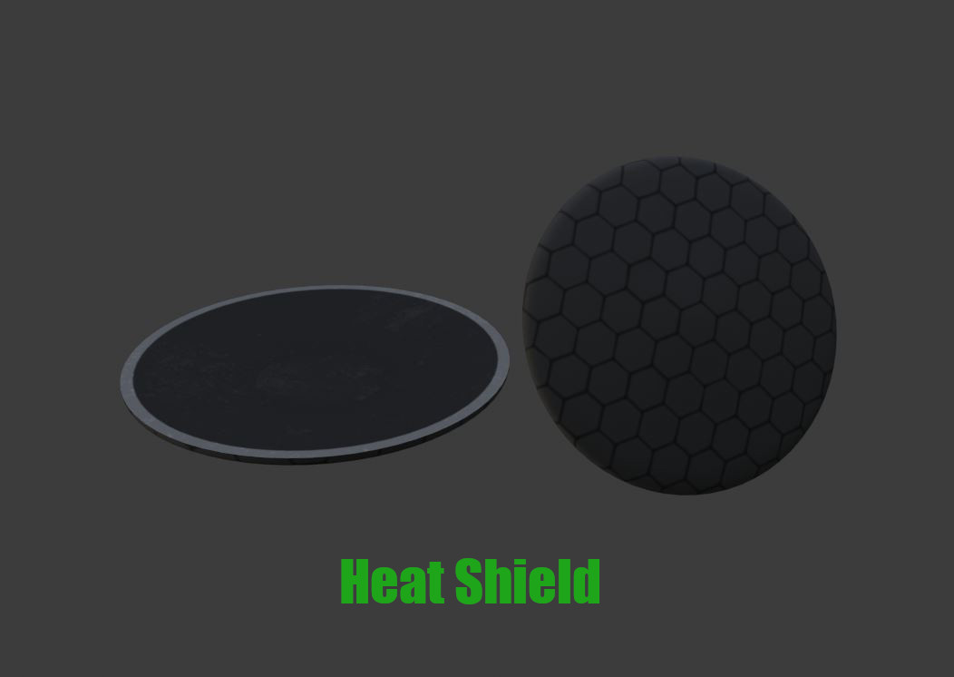 Growth Chamber heat shield