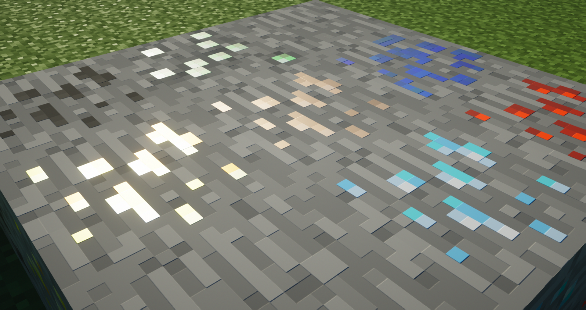 Ores and stone 