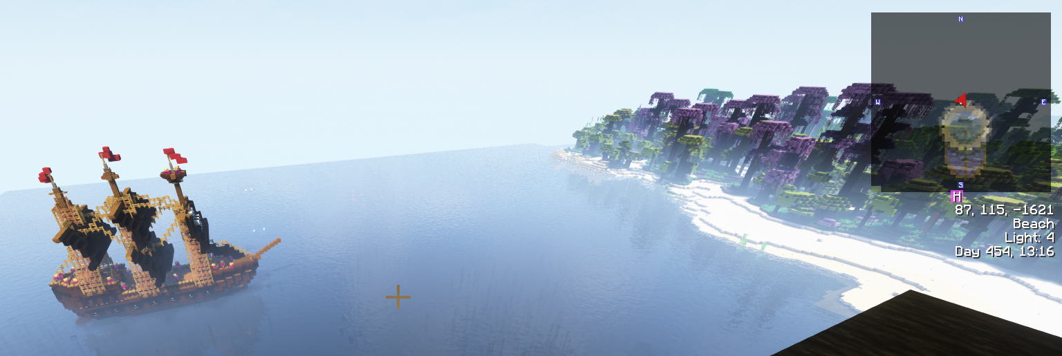 View from the nearby lighthouse.