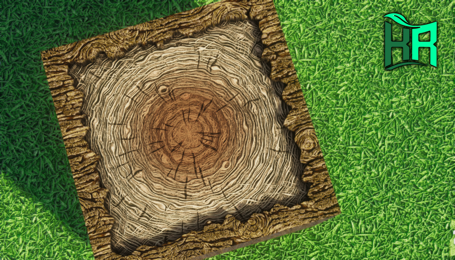 Jungle tree log top