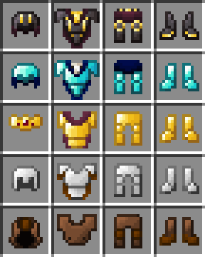 Armour sprites