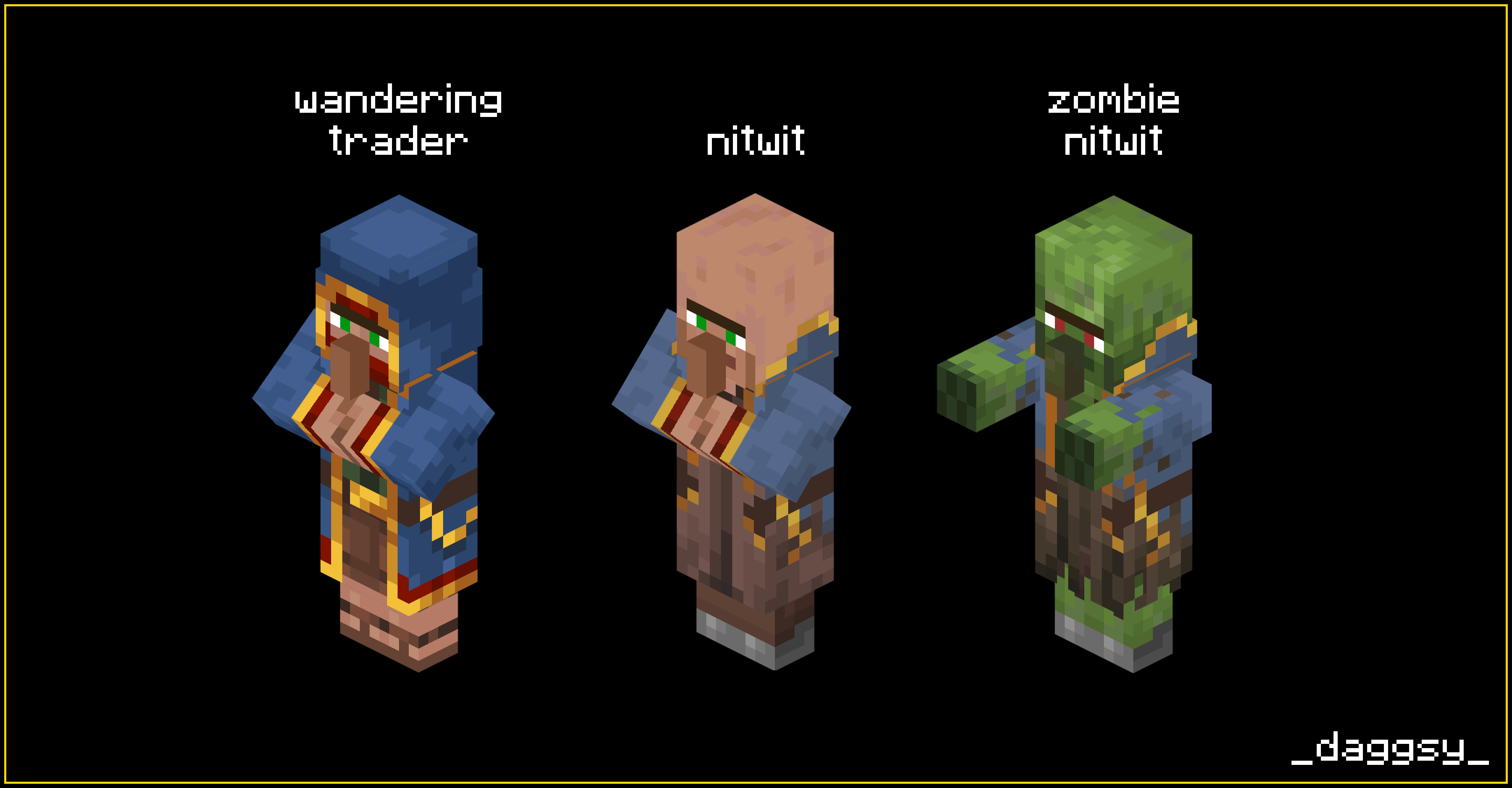 Retired Wandering Trader - Gallery - Minecraft Resource Packs - CurseForge