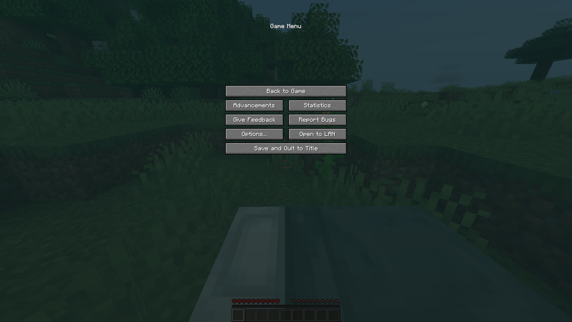 Normal minecraft behaviour when respawning