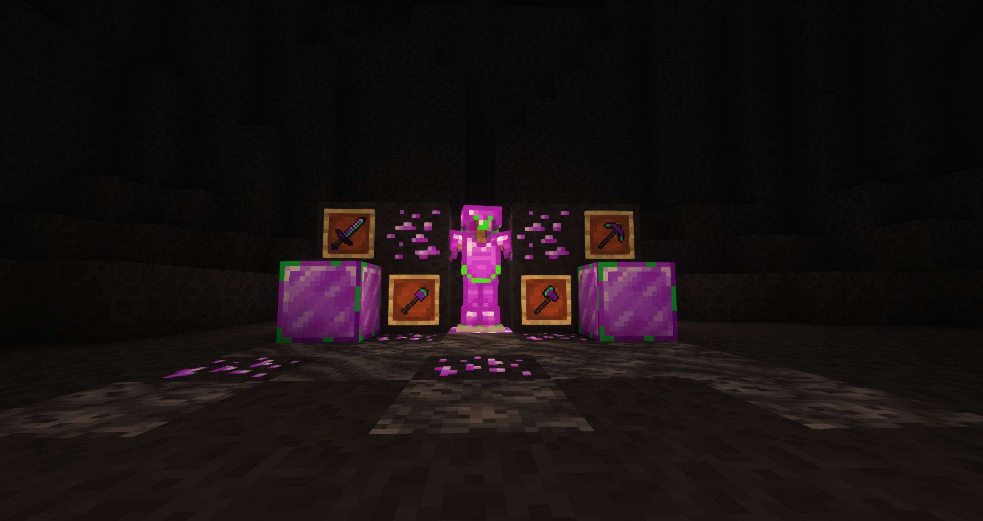Hero VS Heart of Ender (Minecraft Dungeons) by 1i2l3l4a5g6e7r on