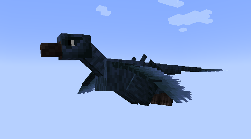 Microraptor Flying