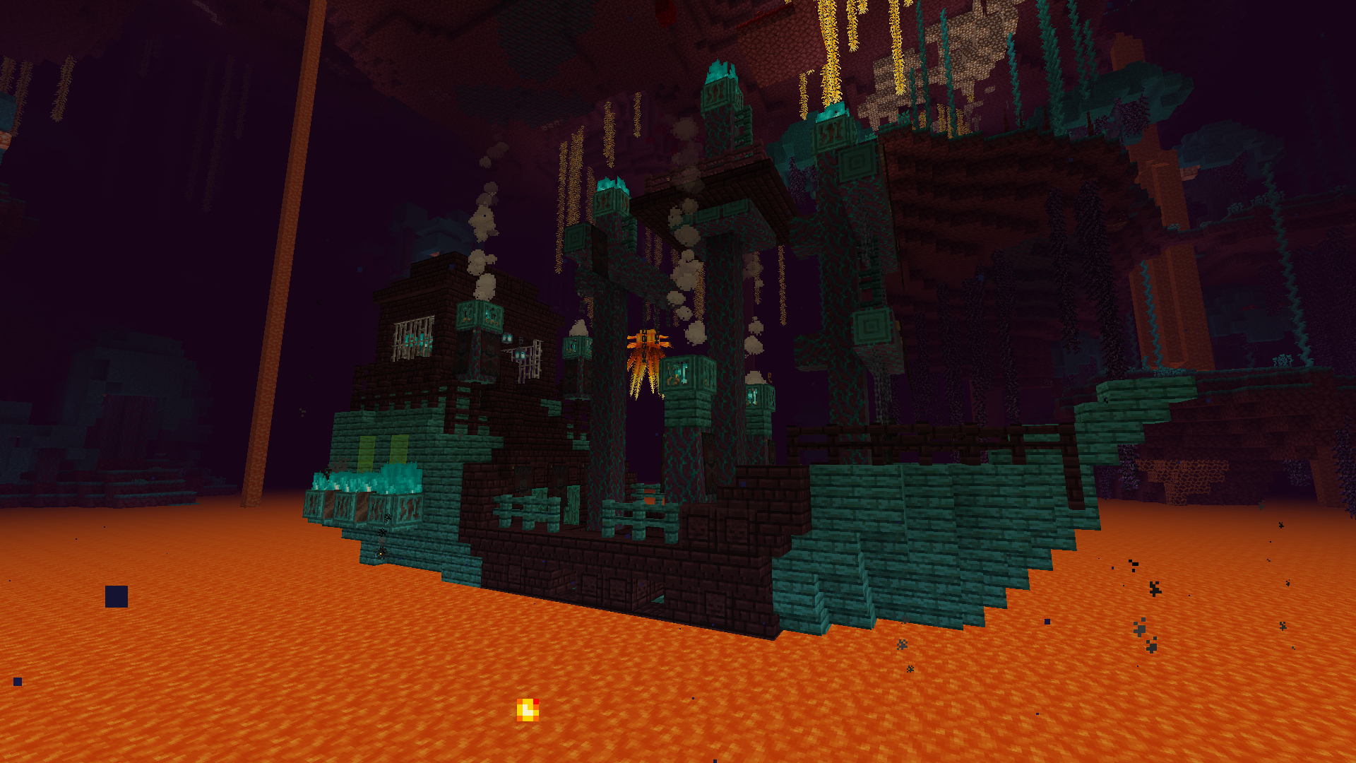 Even complete with a flying kraken in the background.