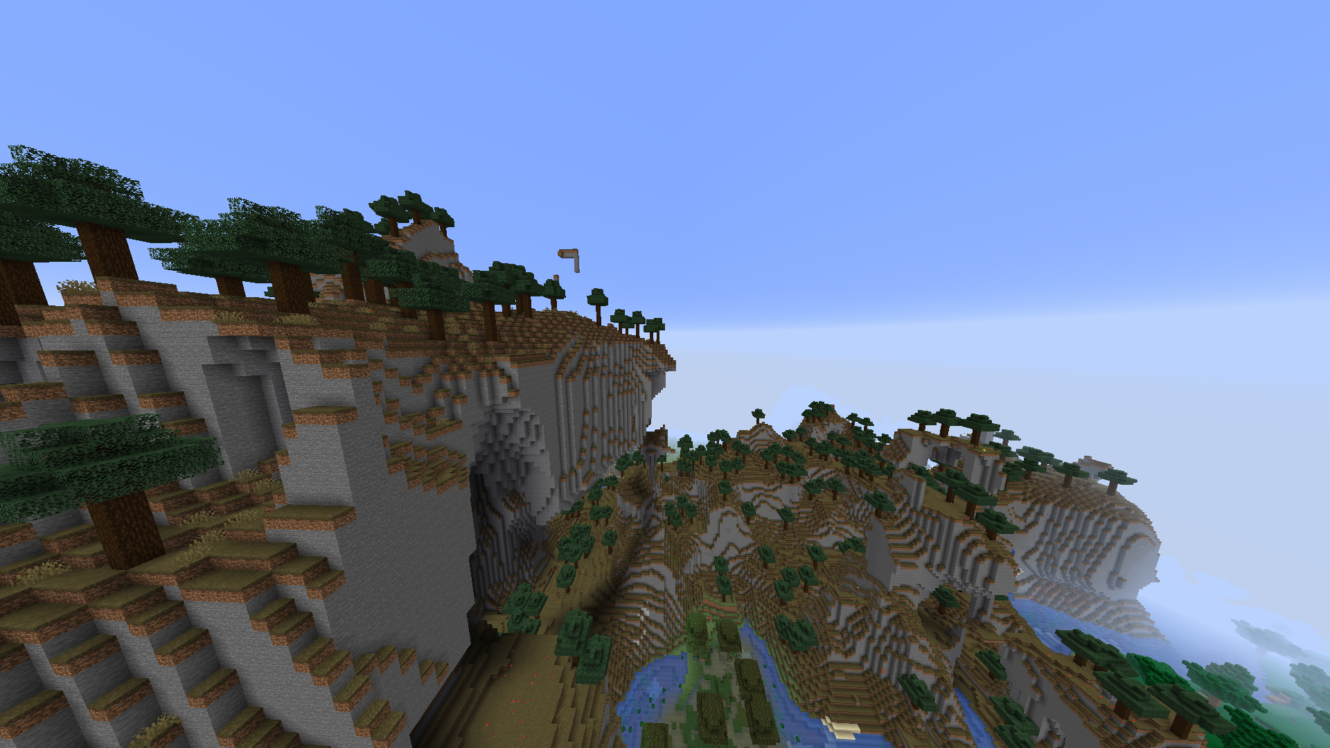 New big mountains biome