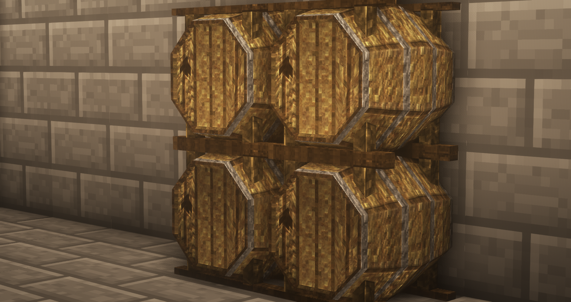 Wooden Barrel 1