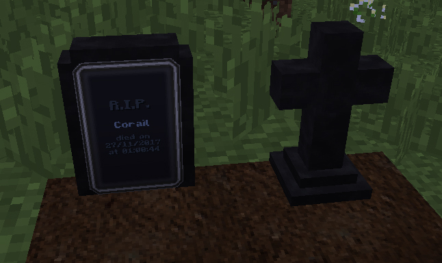 inscription on grave