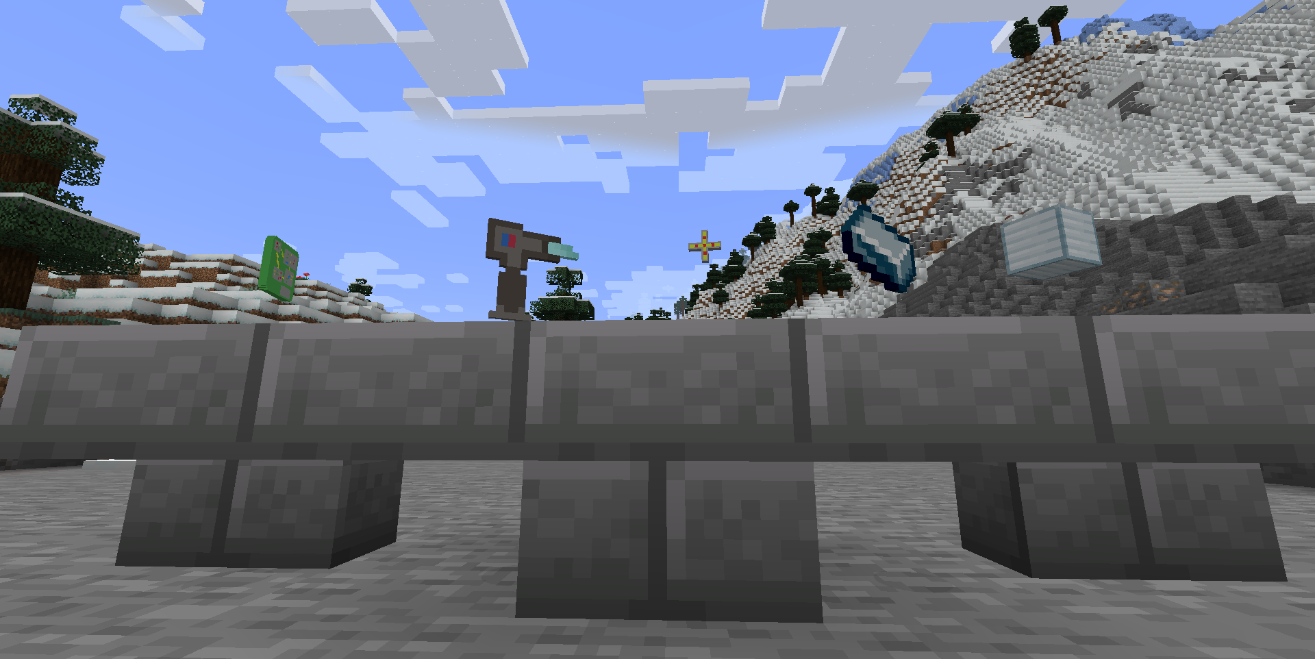 A display of all of the most important items currently in this version 2.0 of the mod.