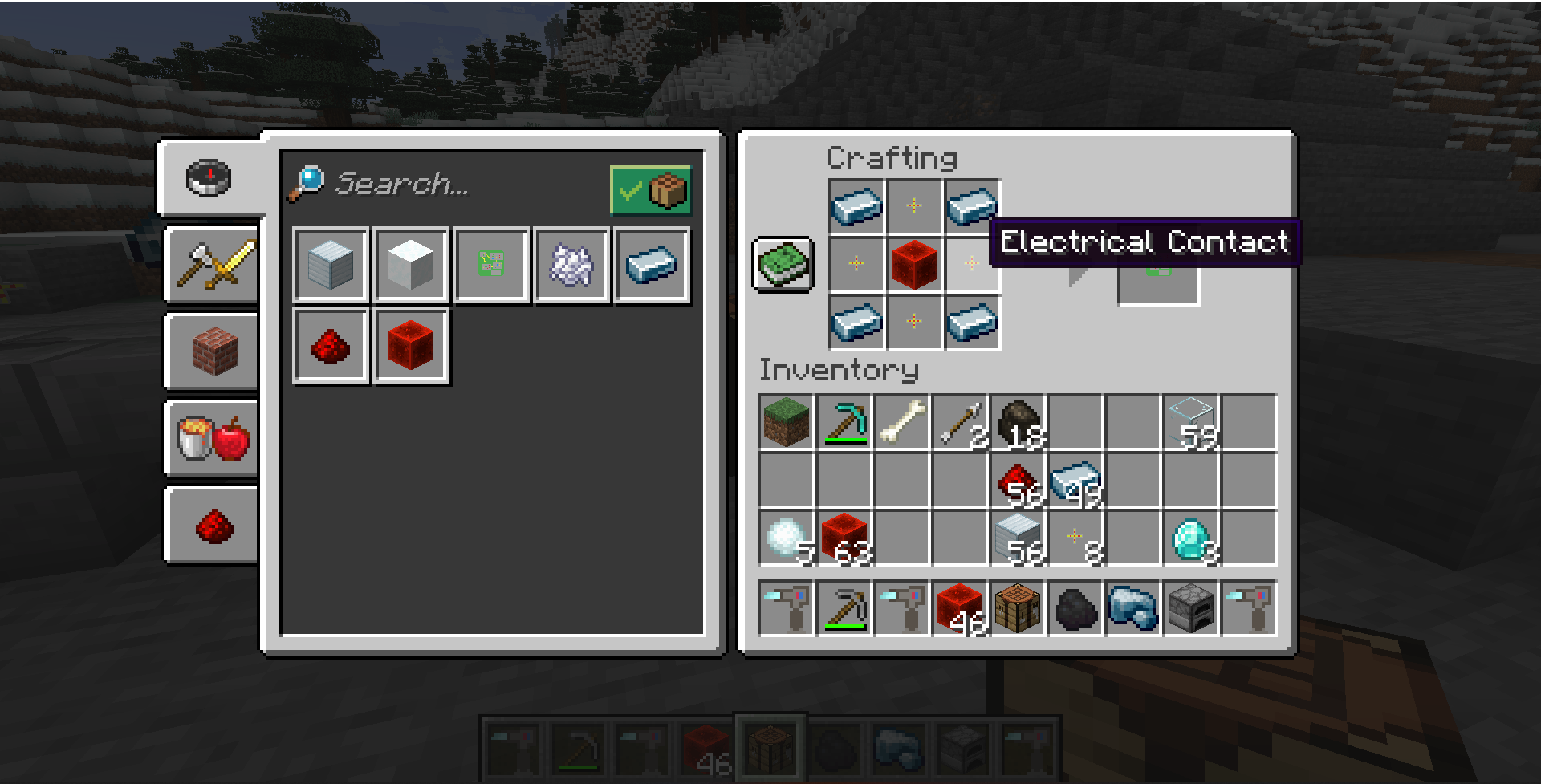How to craft the blowchip.