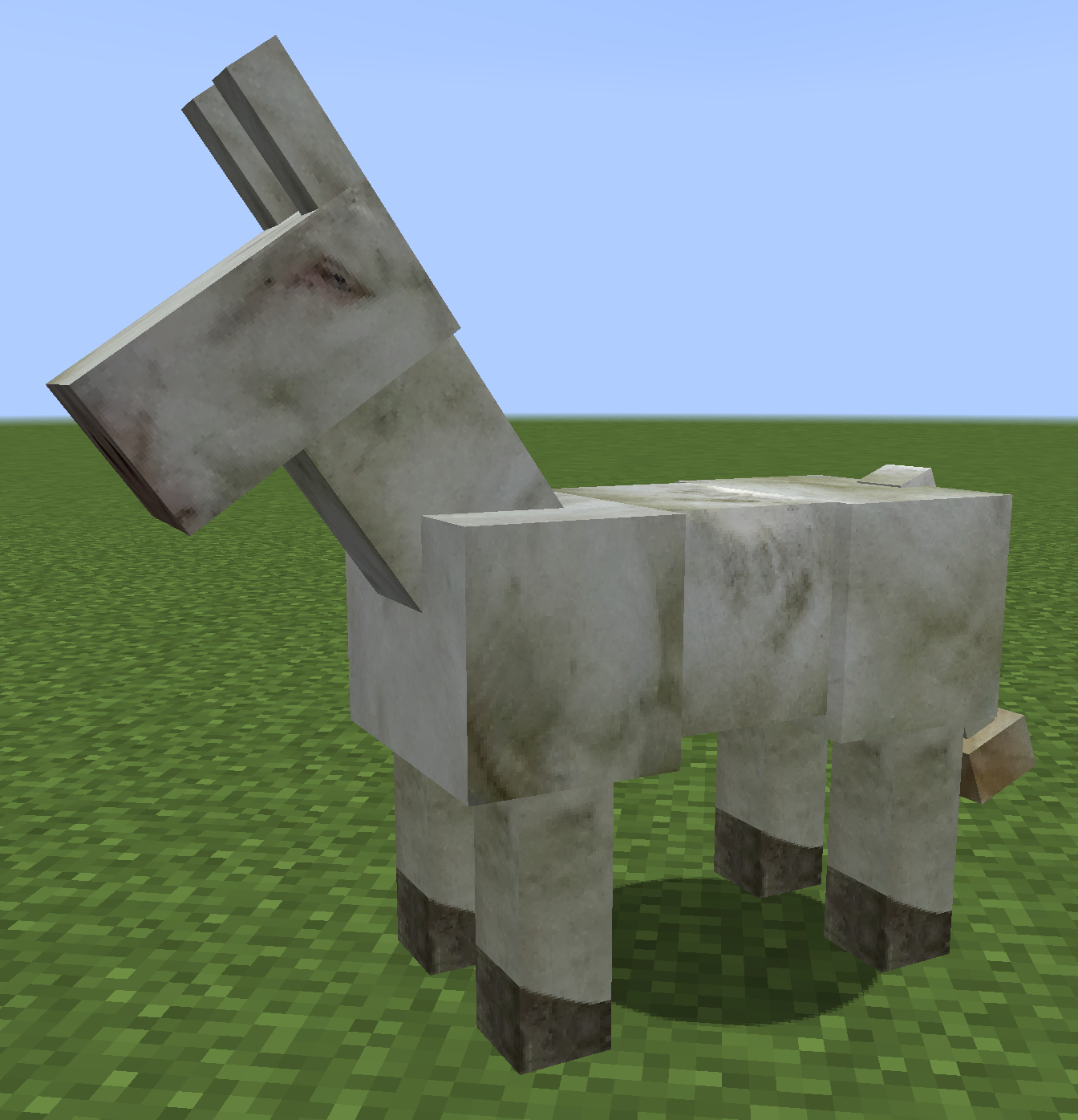 Ivory donkey