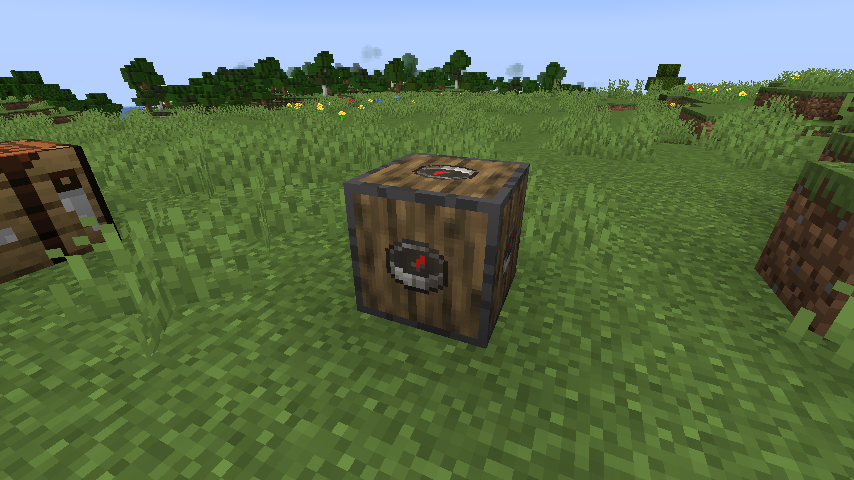 Biome-o-Matic linked to an Oak Forest Dimension