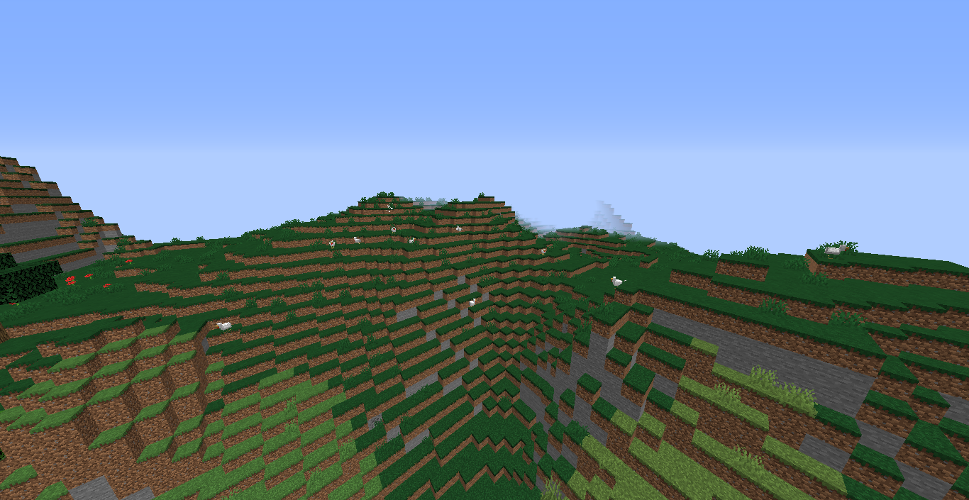 This is a more flat version of the Alps