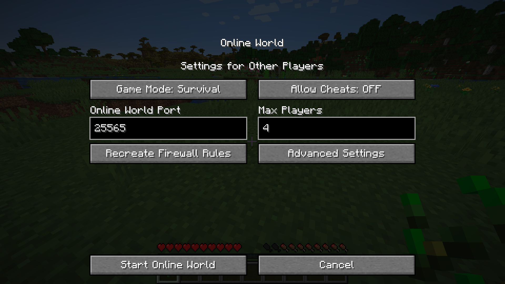 Menu 0.0.3