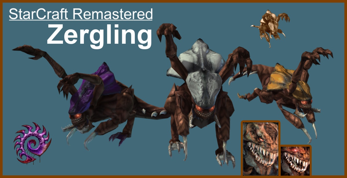 StarCraft Remastered - Zergling