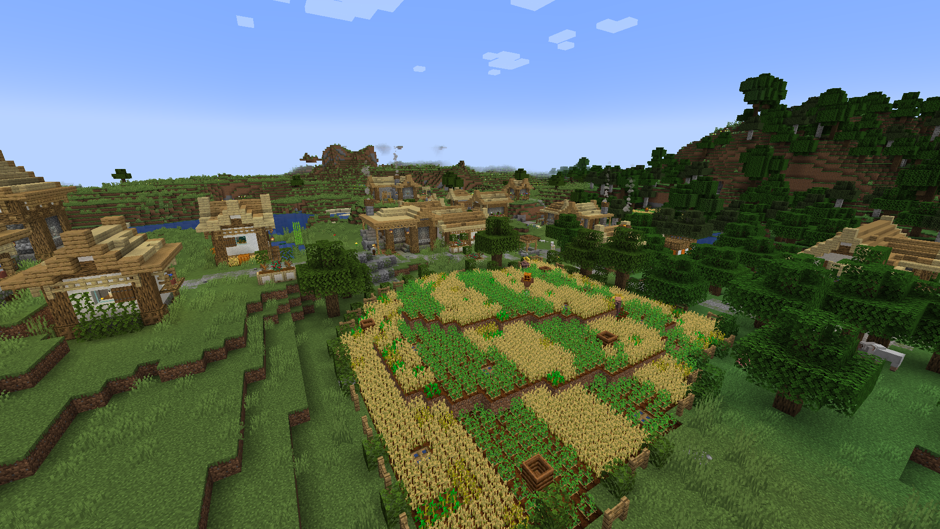 Farm in a Plains Village