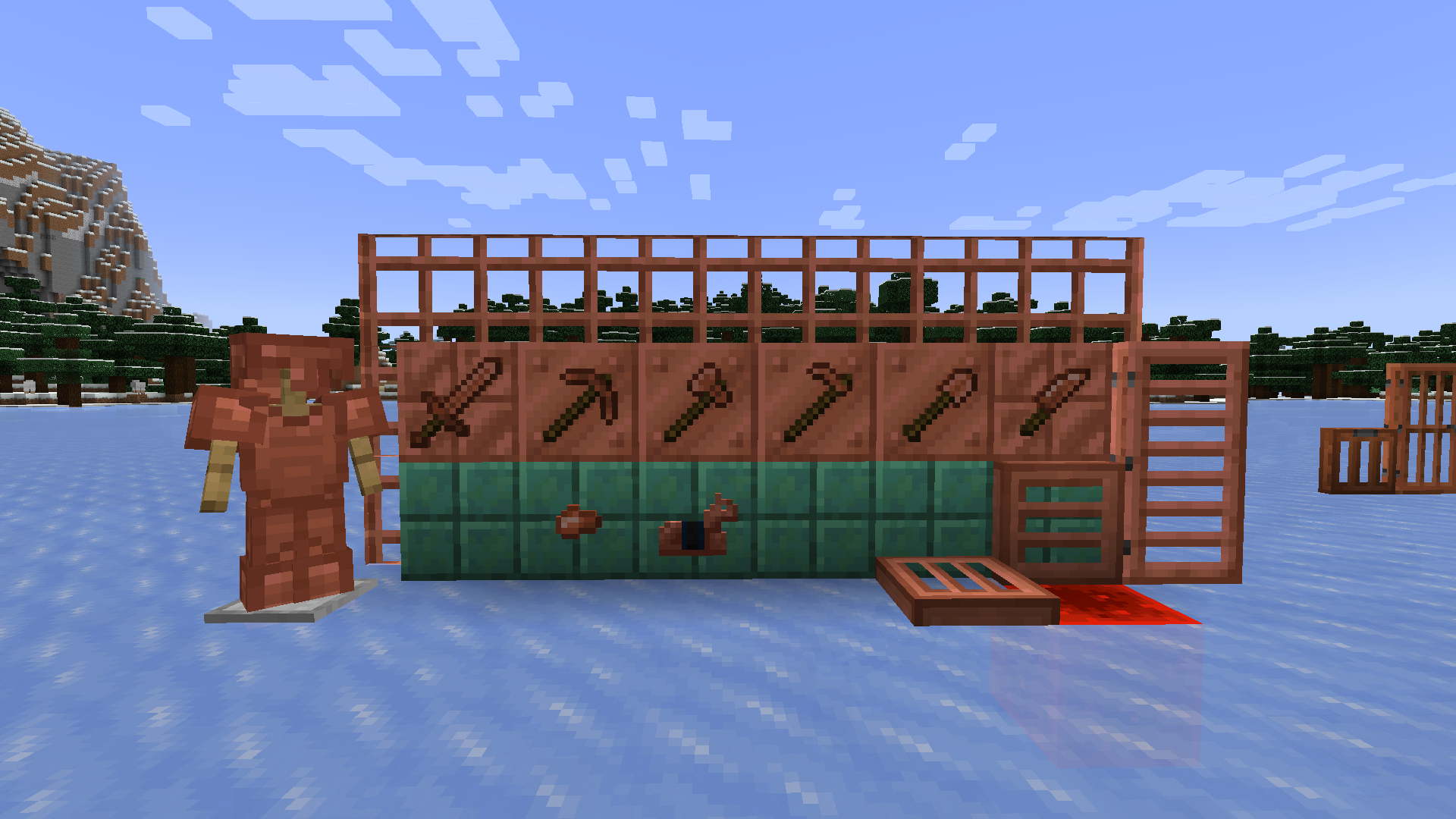 New-ish copper items that you'd expect!