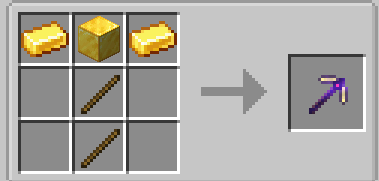 Crafting chunkypickaxe