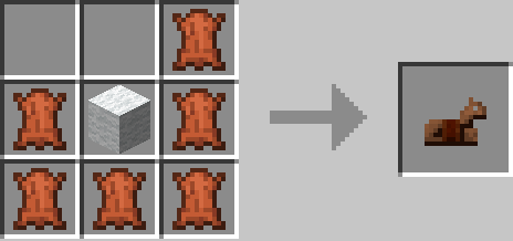 It also works with Iron, gold and diamond
You can use any kind of wool