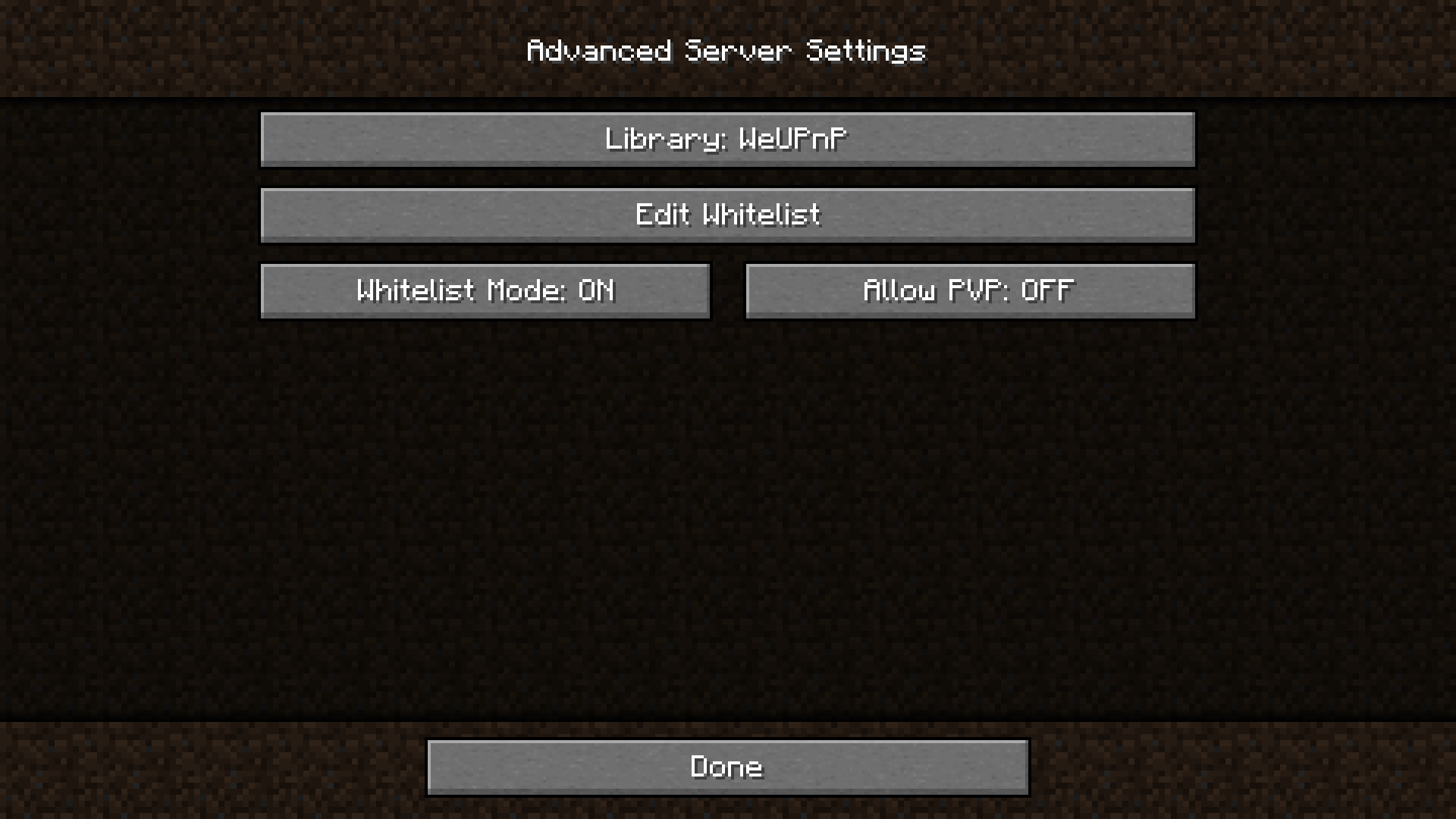 Advanced Mod Settings 0.0.3