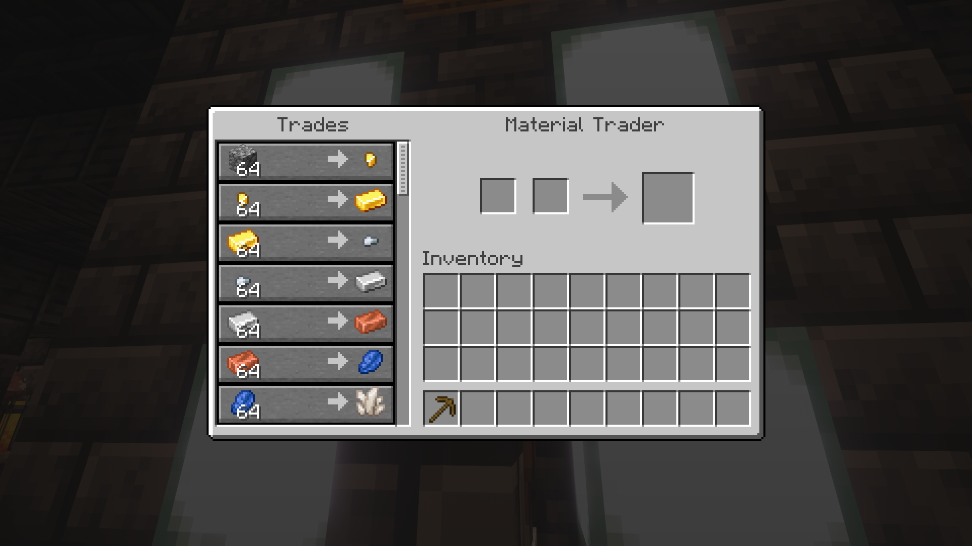 Material Trader