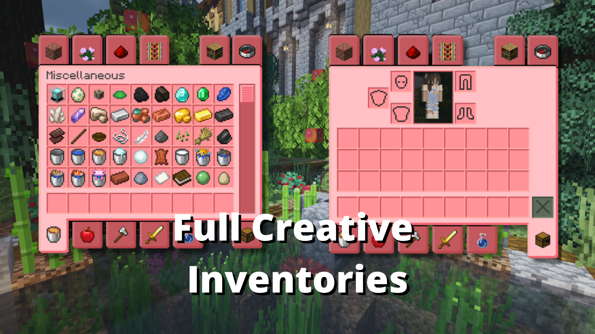 Strawberry GUI & Hotbar - Minecraft Resource Packs - CurseForge