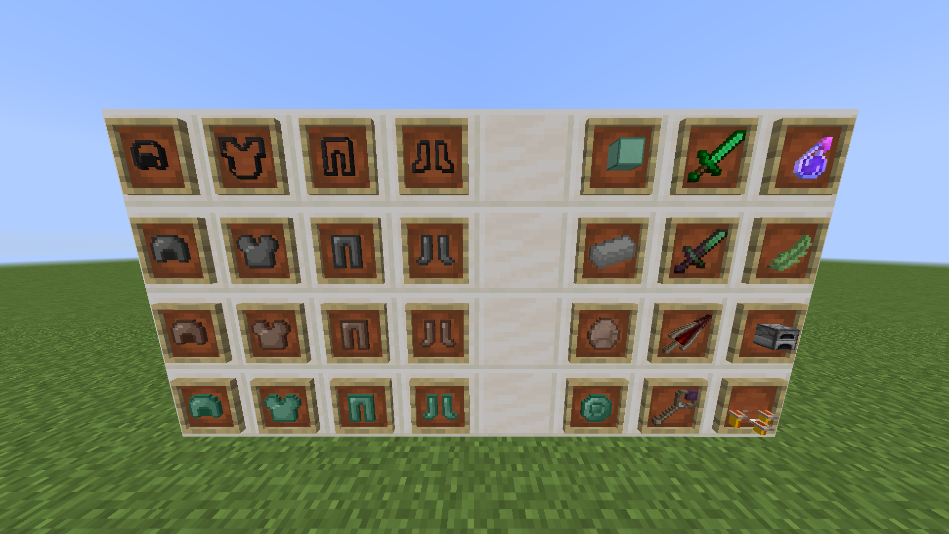 Some of the Items the Mod contains