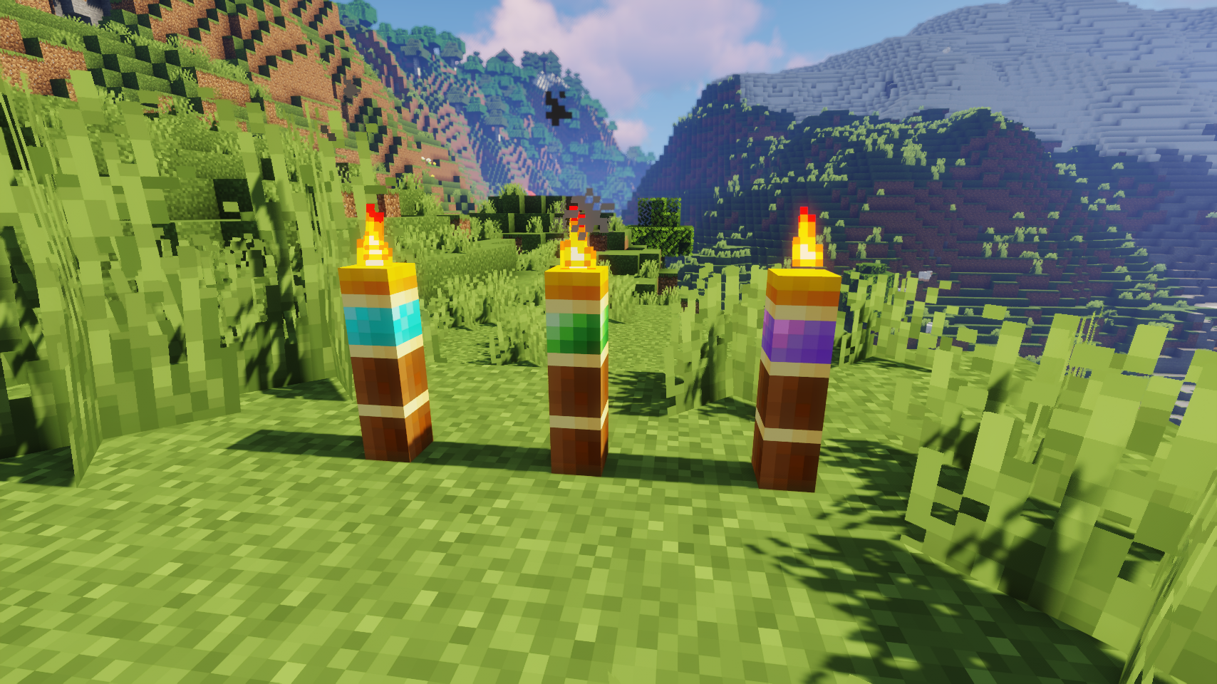 Three kinds of magnum torches, all prevent different mob spawns