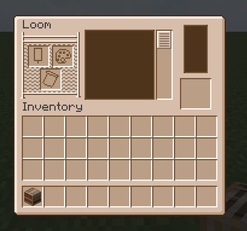 Example of a Crafting Menu