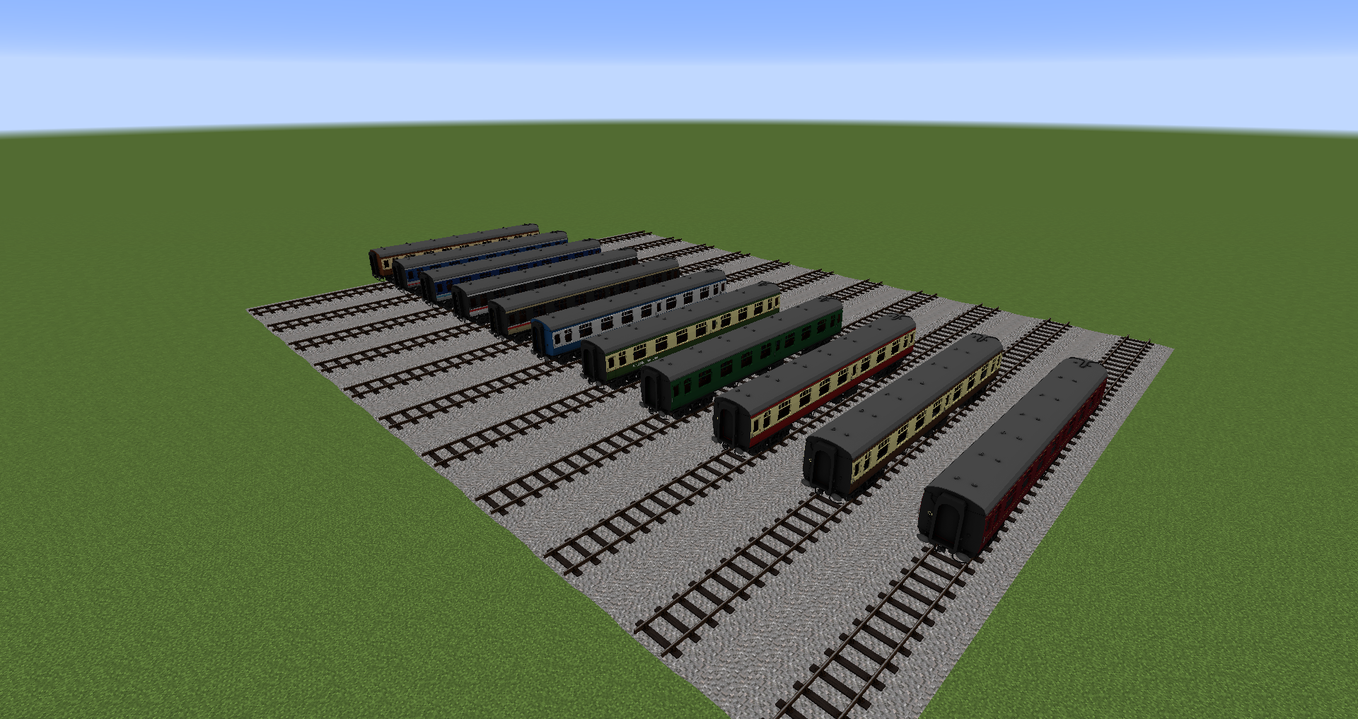 Immersive Railroading Dragons British Mk1 Coaches Minecraft Resource Packs Curseforge