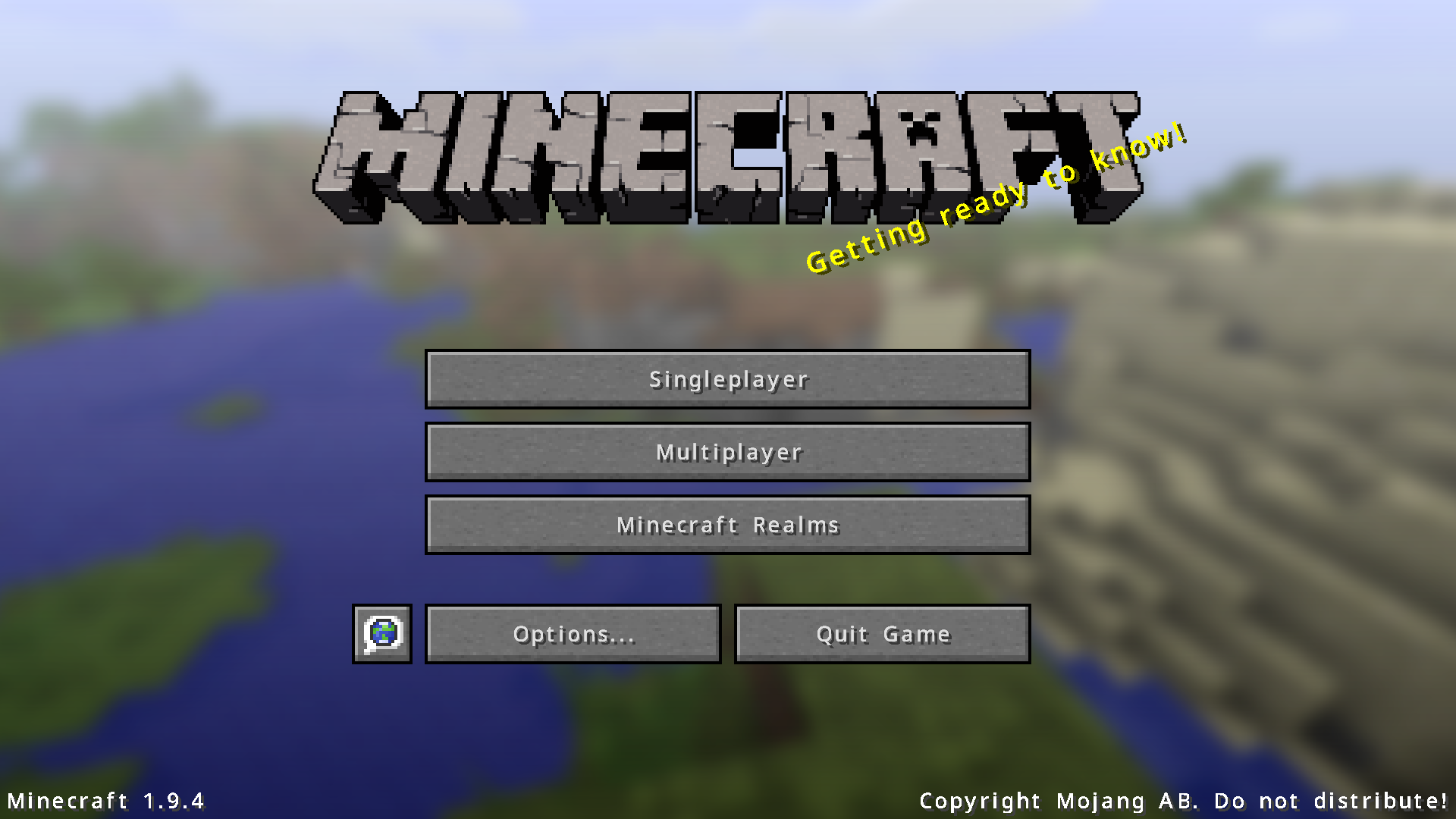 1.9.4 Title Screen