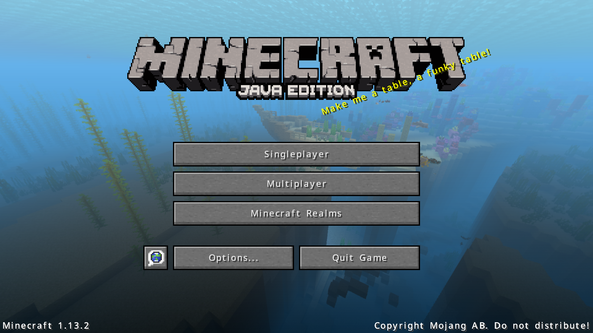 1.13.2 Title Screen