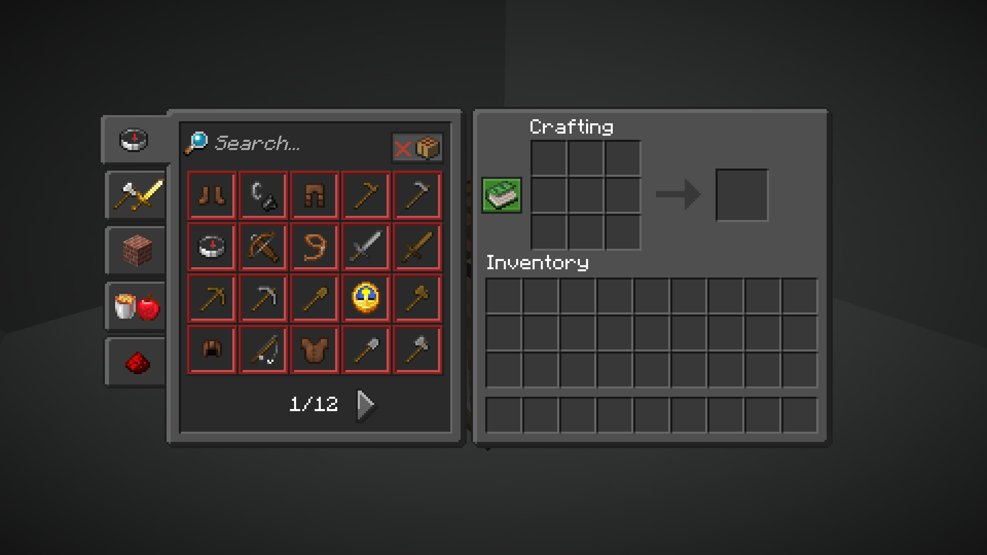 An example of a generic inventory